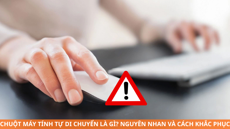 Chuột máy tính tự di chuyển là gì? Nguyên nhân và cách khắc phục hiệu quả