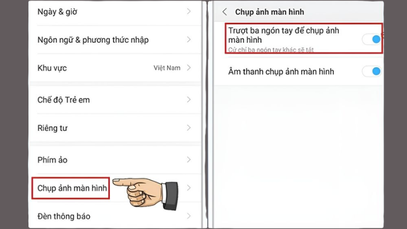 chup-man-hinh-tren-android-bang-3-ngon-tay