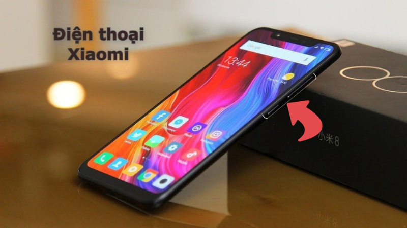 Chụp Màn Hình Xiaomi bằng phím cứng