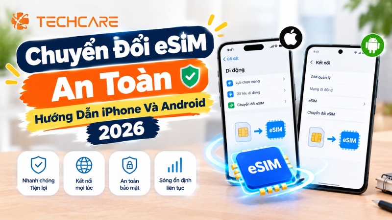 Chuyển Đổi eSIM An Toàn