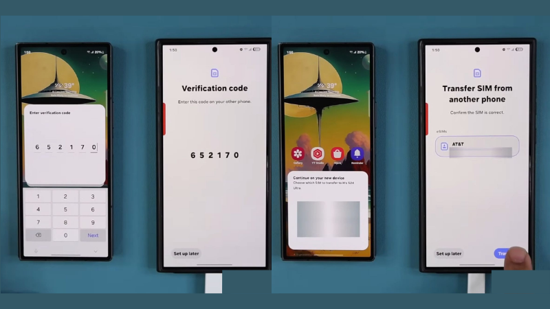 Chuyển eSIM từ Android sang Android