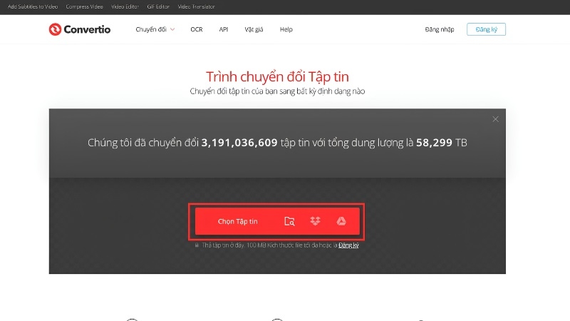 Tải file PowerPoint lên trang web chuyển đổi Tải file PowerPoint lên trang web chuyển đổi