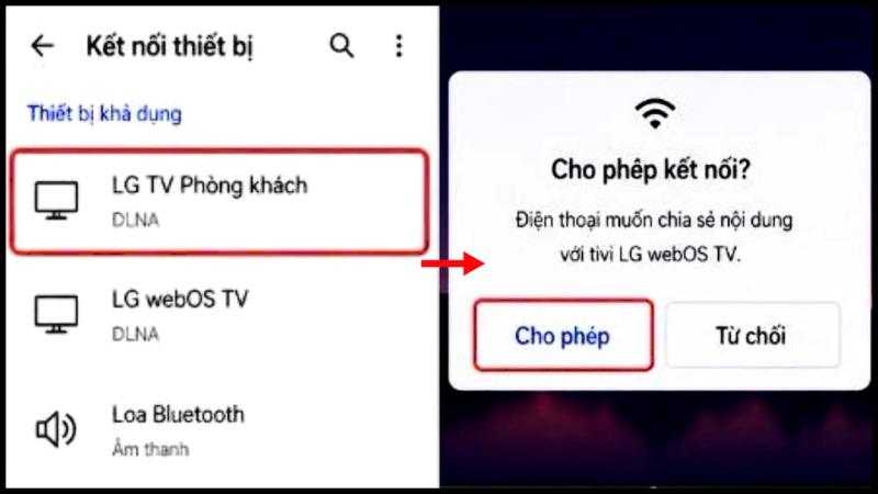 Chuyển hình, nhạc, video qua DLNA đơn giản