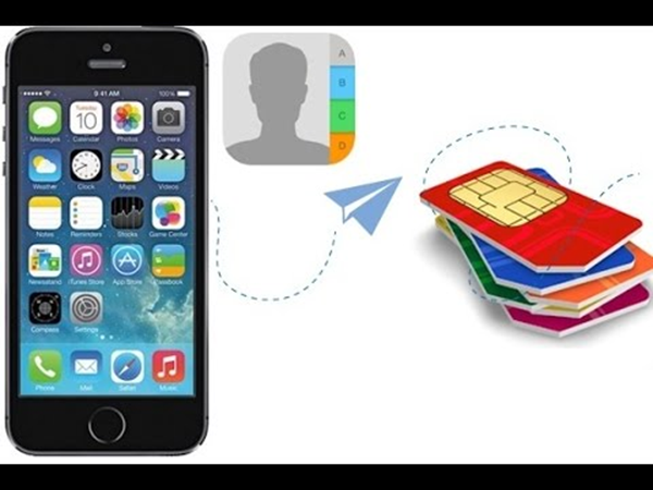 Cách sao chép danh bạ từ iPhone sang sim