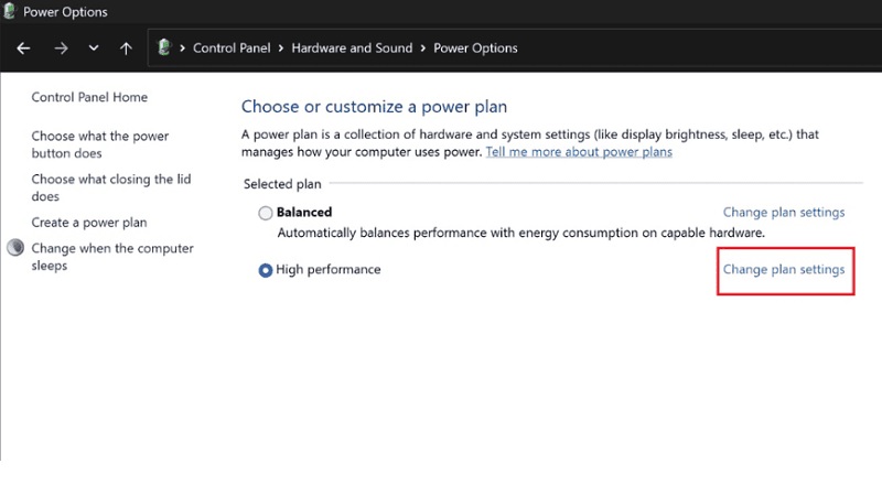 Tối ưu Power Plan trong Windows bước 4