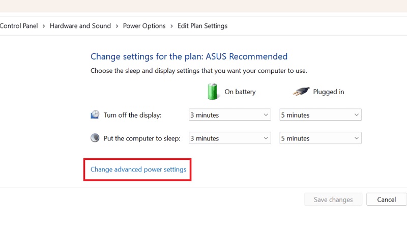 Tối ưu Power Plan trong Windows bước 5