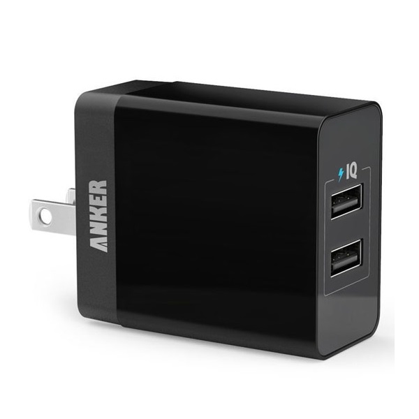 Củ sạc nhanh Anker Dual-Port 20W 2 cổng USB (USA)
