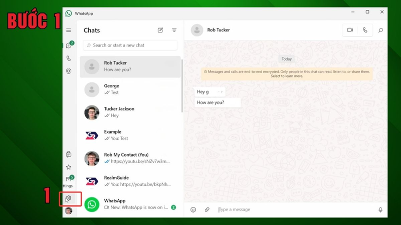 Đăng Xuất WhatsApp Trên Máy Tính