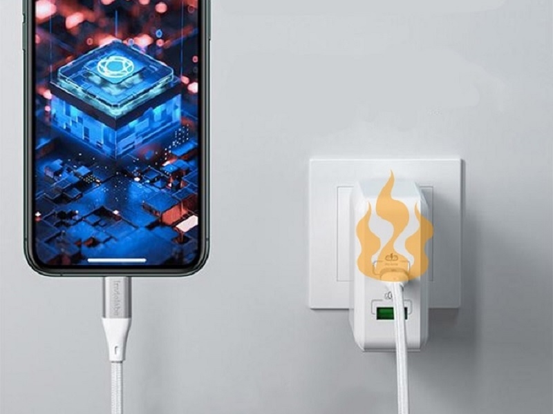 Điện thoại nóng lên quá nhanh khi sạc