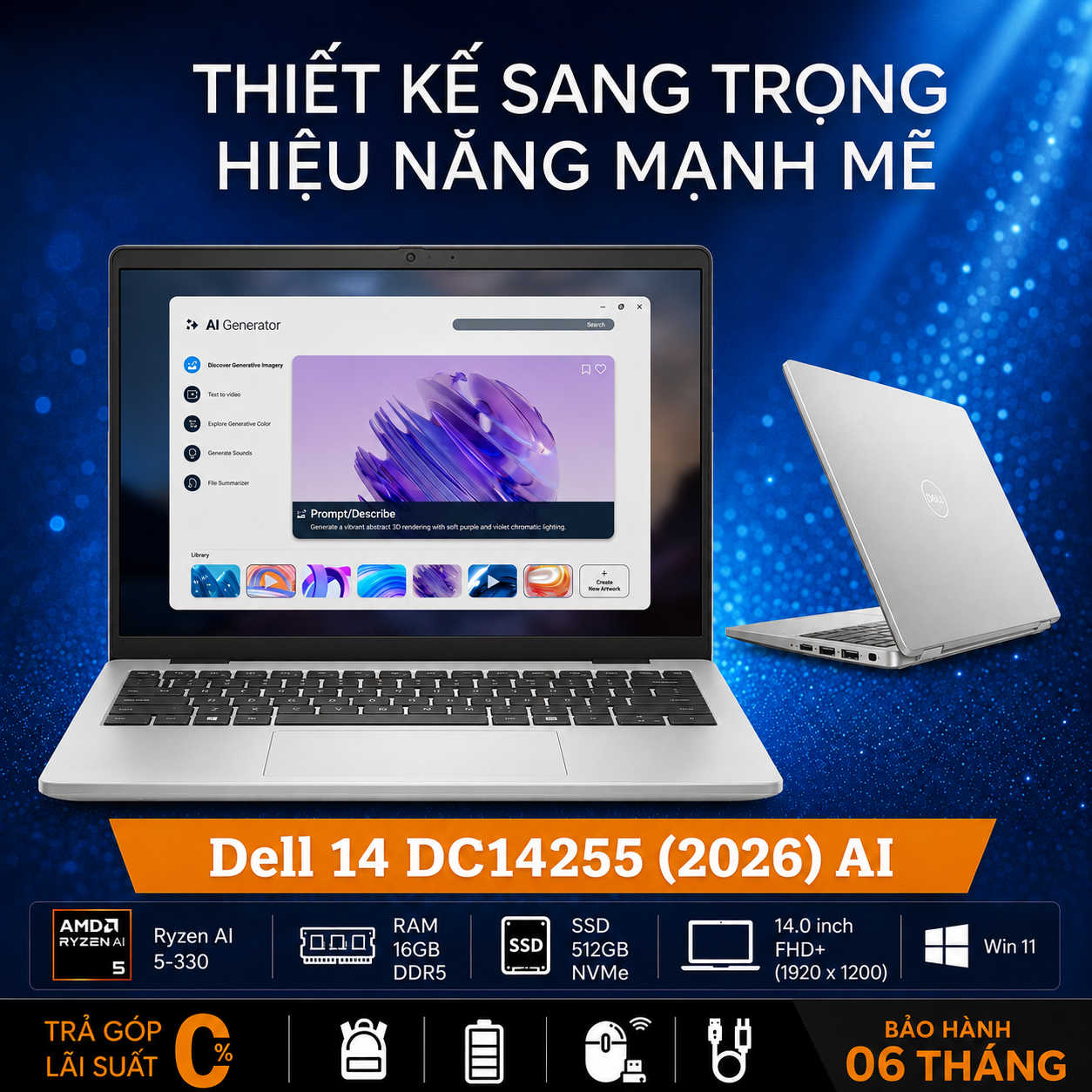 Dell 14 DC14255 (2026) AI