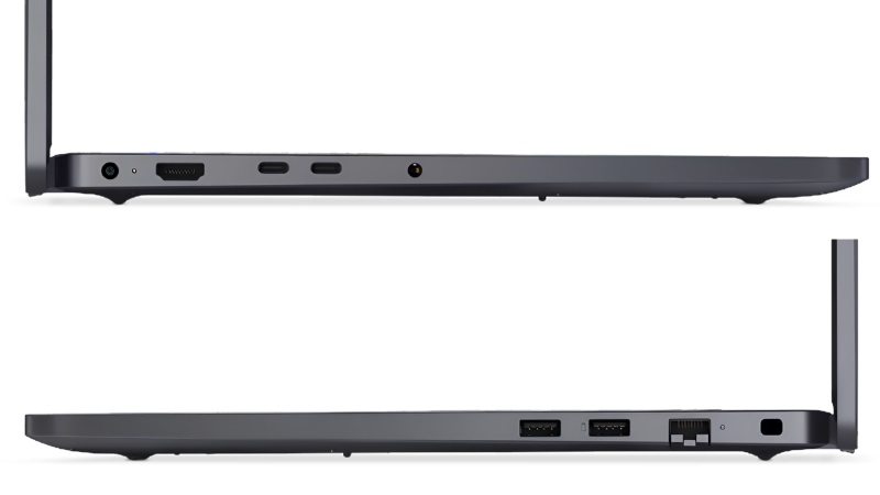 Cổng kết nối laptop Dell Pro 16 PC16250 (2025) Cổng kết nối laptop Dell Pro 16 PC16250 (2025)