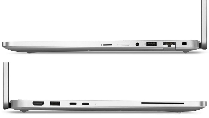 Kết nối laptop Dell Pro 16 Plus PB16255 Kết nối laptop Dell Pro 16 Plus PB16255