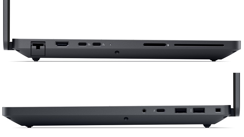 Kết nối laptop Dell Pro Max 16 Plus MB16250 (2025) Kết nối laptop Dell Pro Max 16 Plus MB16250 (2025)
