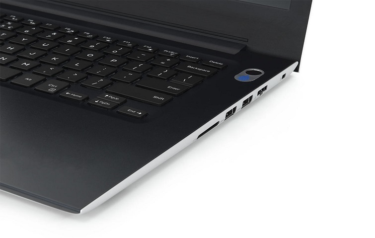 Cạnh bên phải của máy tính