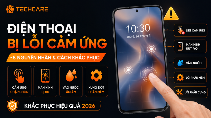 Điện Thoại Bị Lỗi Cảm Ứng