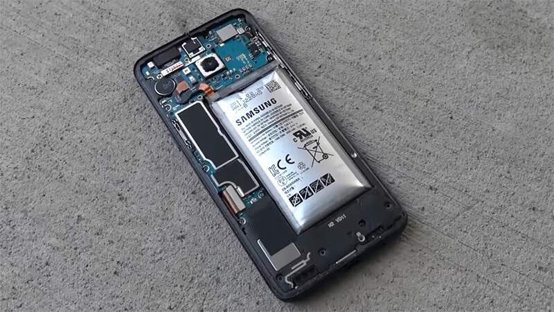 Pin điện thoại bị chai phồng, hỏng