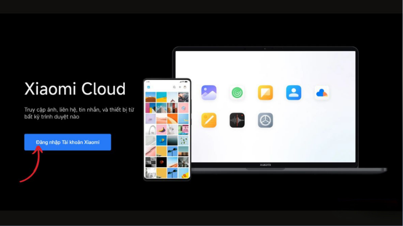 Định vị bằng Xiaomi Cloud