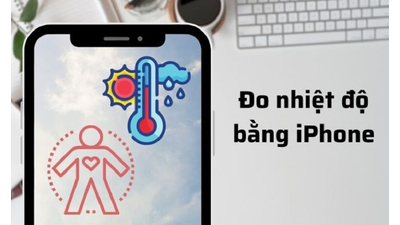 Đo nhiệt độ bằng iPhone dành cho cơ thể và ngoài trời chuẩn nhất