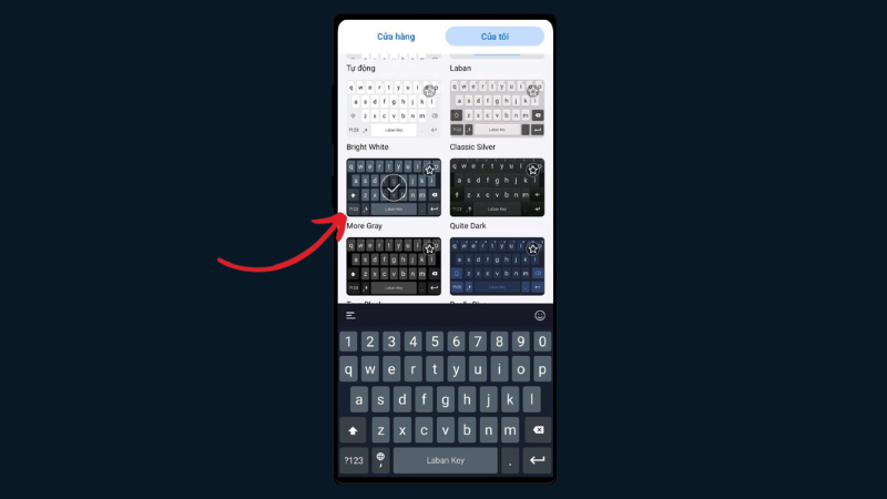 Đổi Giao Diện Bàn Phím điện thoại Xiaomi laban key