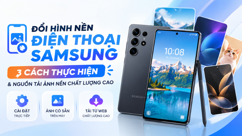 Đổi Hình Nền Điện Thoại Samsung: 3 Cách Thực Hiện Và Nguồn Tải Ảnh Nền Chất Lượng Cao