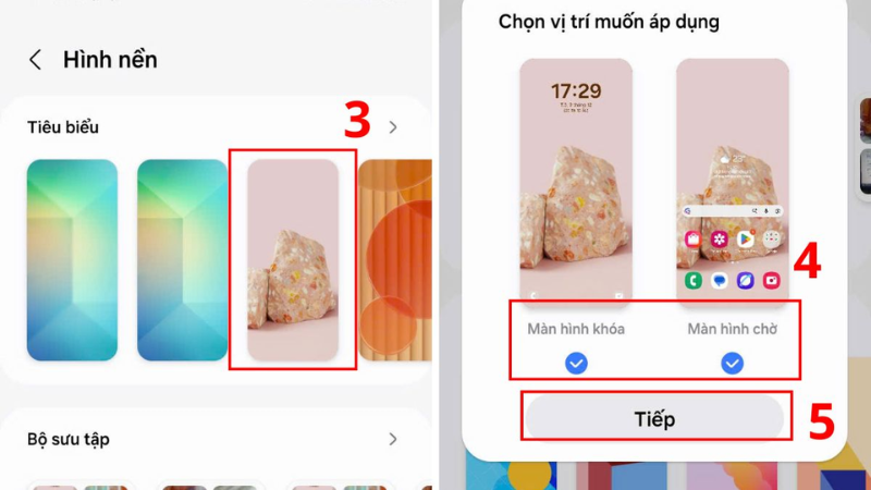 Đổi Hình Nền Samsung Từ Màn Hình Chính
