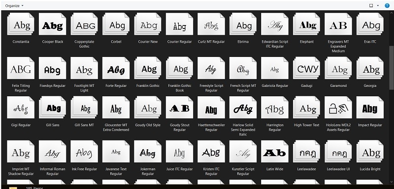 Những lưu ý quan trọng khi chỉnh phông chữ trên máy tính