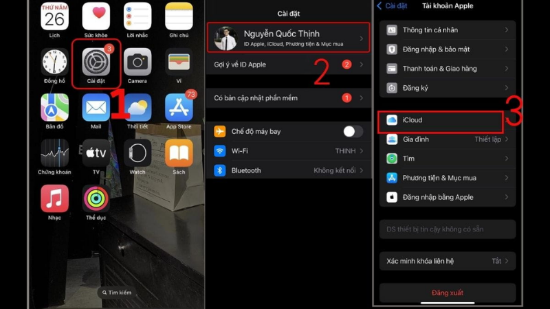 Đồng Bộ Toàn Bộ Dữ Liệu Bằng Cách Dùng Chung 1 Apple ID 