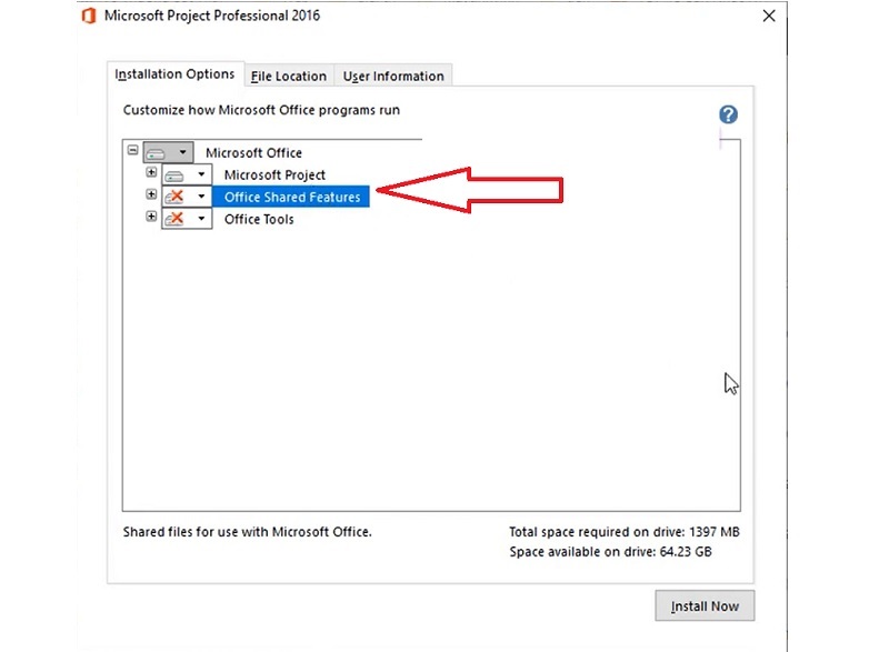Nhấn vào nút Install Now