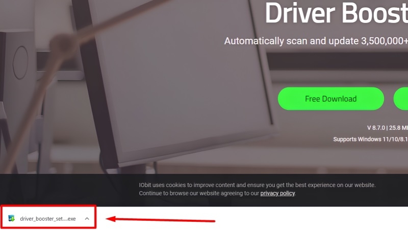 Mở file .exe vừa tải về máy tính Mở file .exe vừa tải về máy tính