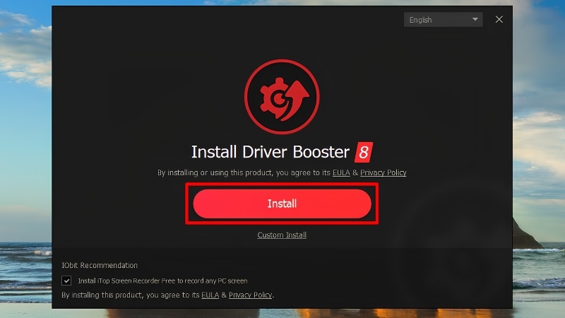 Nhấn vào ô Install Nhấn vào ô Install