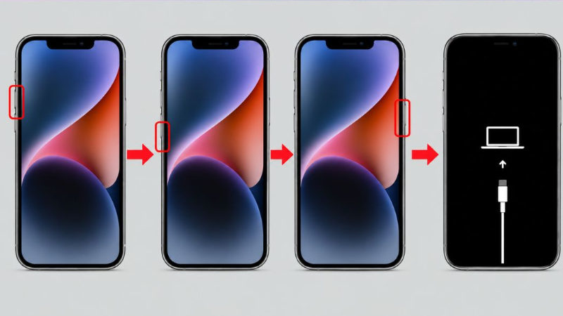 Đưa iPhone vào Recovery Mode