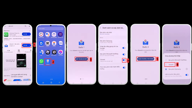 Dùng Ảnh Cá Nhân Làm Nền Bằng Gboard