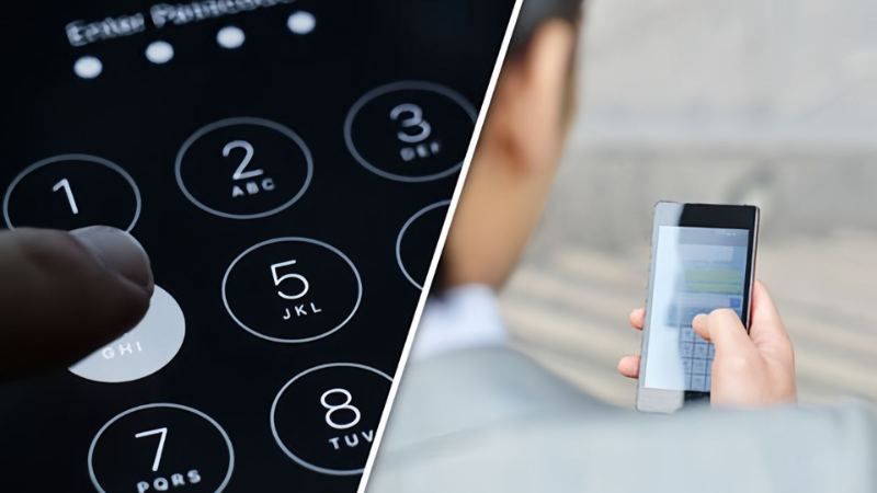 Dùng mã Pin để đổi mật khẩu Samsung