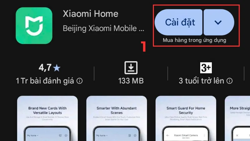 Dùng Mi Home để điều khiển tivi Xiaomi