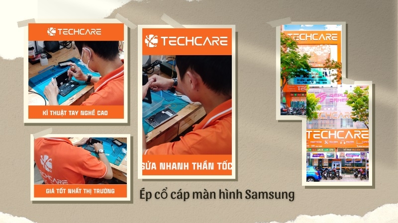 Địa chỉ ép cổ cáp màn hình Samsung uy tín tại Đà Nẵng
