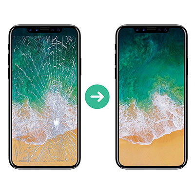 Ép kính iPhone XS