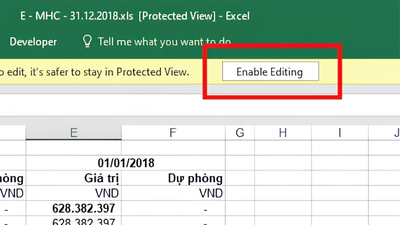 Điều chỉnh Protected View trong Trust Center bước 3 Điều chỉnh Protected View trong Trust Center bước 3