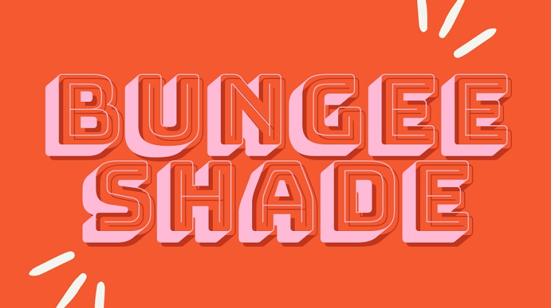 Một số font chữ tiếng Việt đẹp phổ biến hiện nay - Bungee Shade