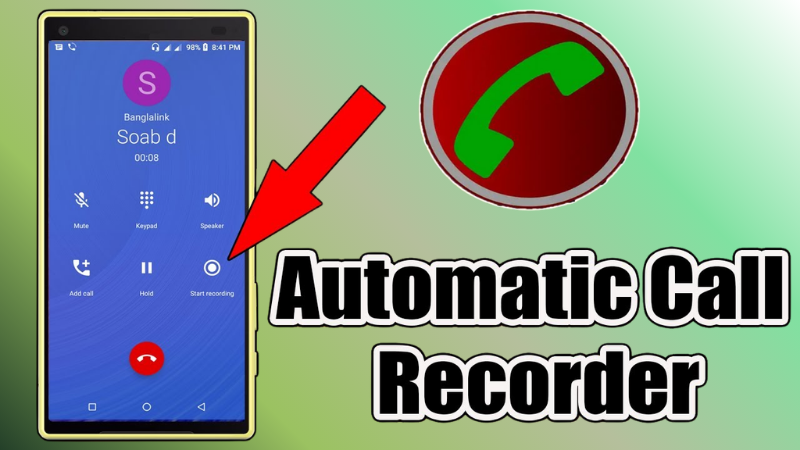 Ghi âm cuộc gọi android bằng ứng dụng bên thứ ba