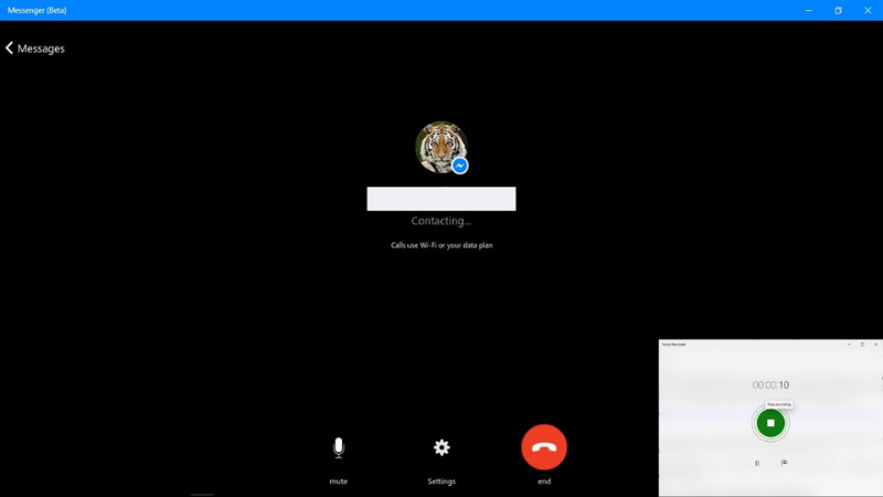 Ghi âm cuộc gọi Messenger trên máy tính dễ dàng