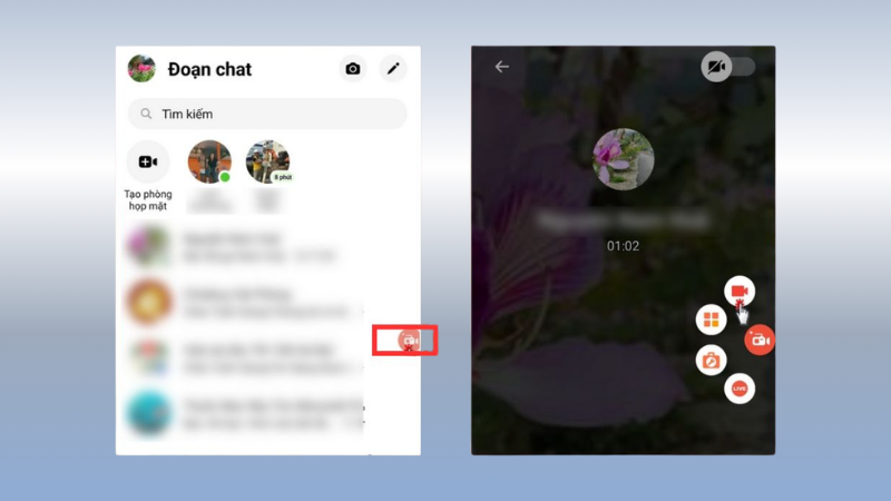 Ghi cuộc gọi Messenger