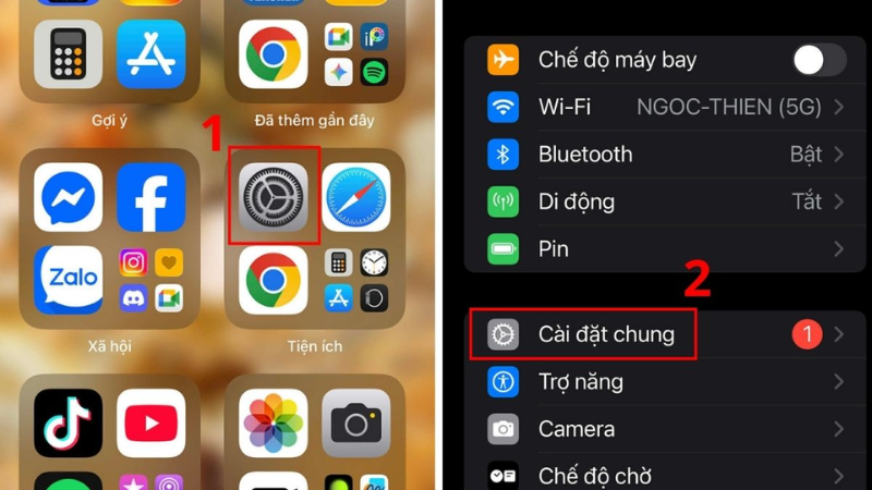 Gỡ bỏ ứng dụng không dùng