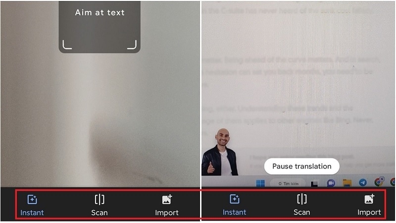 Google Dịch hình ảnh với nhiều tùy chọn