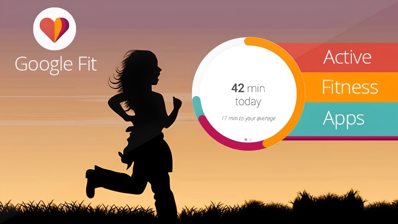 Giao diện tổng quan của ứng dụng Google Fit trên điện thoại