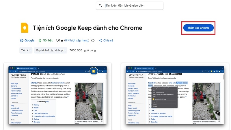 Truy cập Google Keep trên máy tính bằng cách cài tiện ích mở rộng Truy cập Google Keep trên máy tính bằng cách cài tiện ích mở rộng