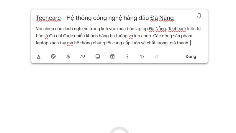 Tạo và chỉnh sửa ghi chú bước 2 Tạo và chỉnh sửa ghi chú bước 2