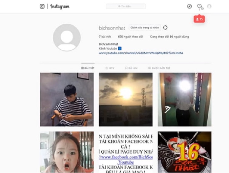 Xem thử có bao nhiêu lượt theo dõi tài khoản instagram