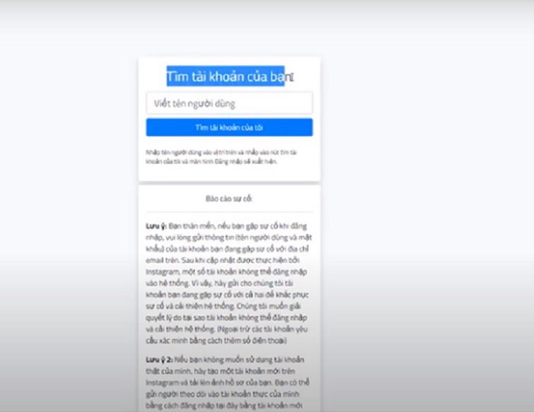 Đăng nhập vào instazero bằng nick instagram phụ