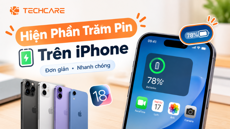 Hiện Phần Trăm Pin Trên iPhone: Hướng Dẫn Đầy Đủ Cho Mọi Dòng Máy