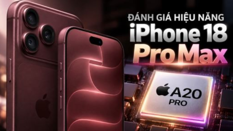 Hiệu năng của iPhone 18 pro max có đáng tiền
